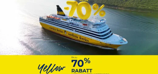 Corsica Ferries Black Friday 2024 - Gele vrijdag met tot 70% korting