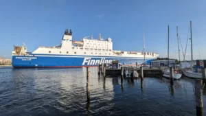 Finnlines Veerboot Travemünde Finntrader die de haven van .