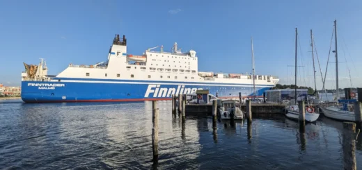 Finnlines Veerboot Travemünde Finntrader die de haven van .