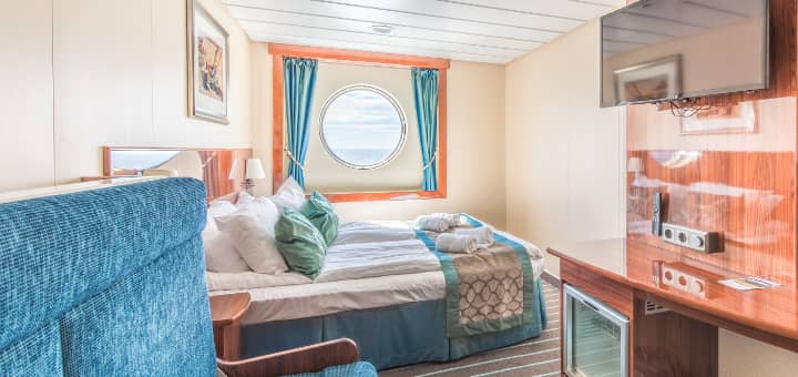 Fjord Line Uitzicht in een DeLuxe cabine
