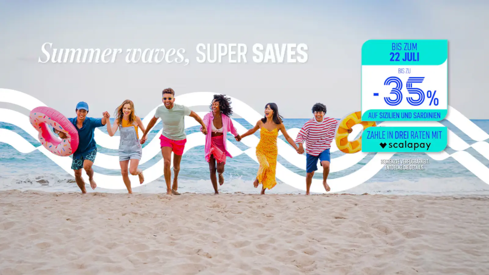 GNV zomeraanbieding met tot 35% korting.