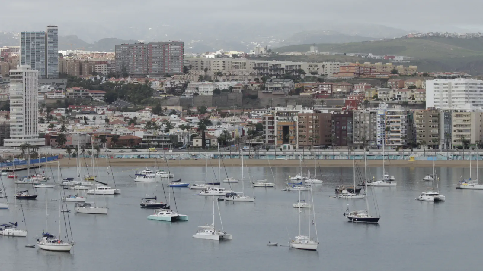 Jachthaven Las Palmas naar Gran Canaria.