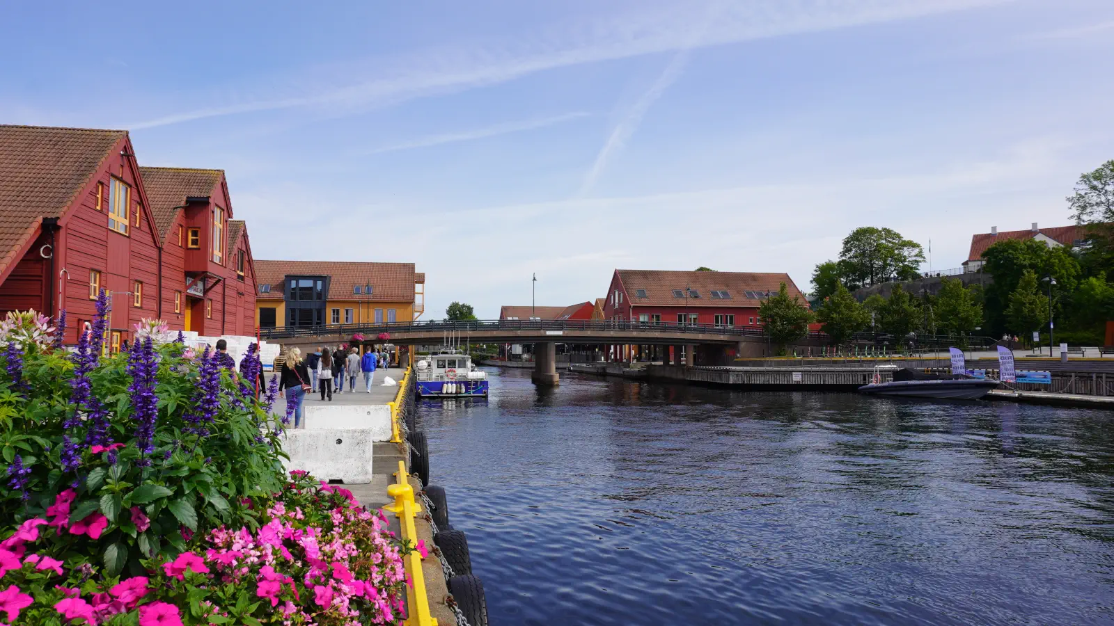 Kristiansand in het zuiden van Noorwegen.
