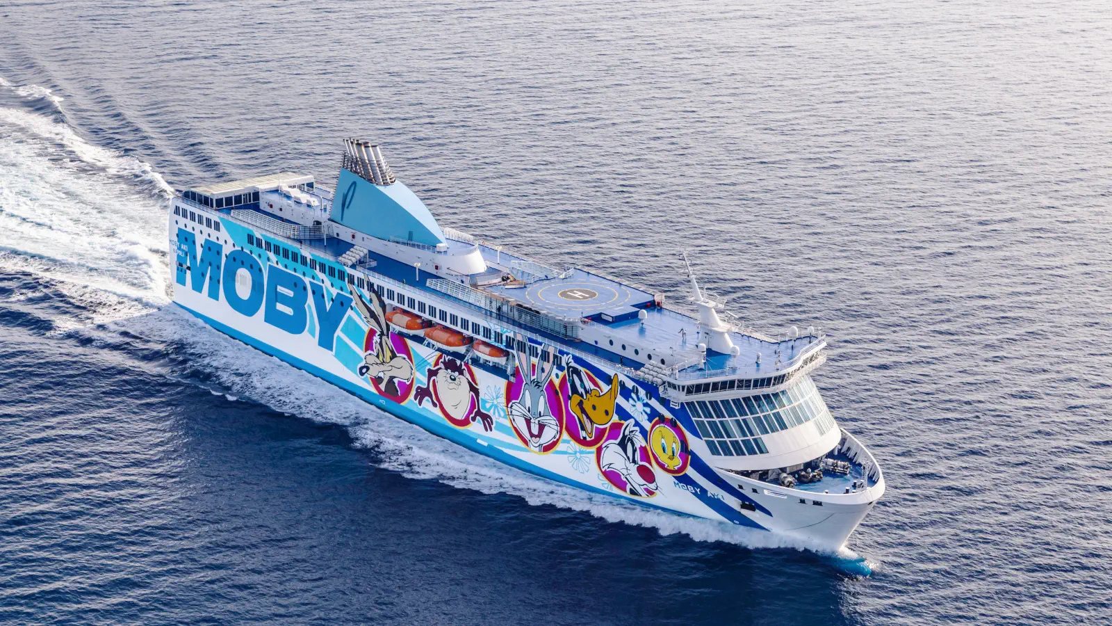 Veerboot Moby Lines Moby Aki.