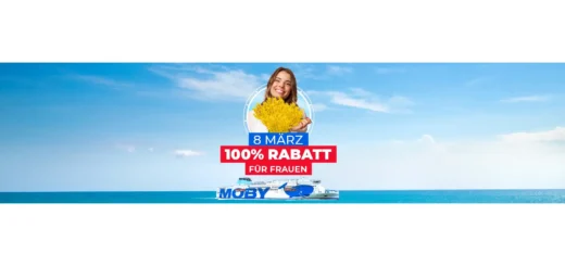 Moby Lines korting voor Vrouwendag