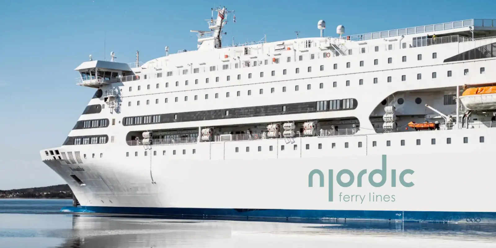 Voorbeeldfoto van een moderne veerboot van Njordic Ferry Lines