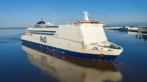 Hull Hull HullDe P&O Ferries cruiseferry Pride of Veerboot vaart tussen Rotterdam en .