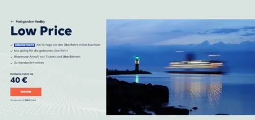 Scandlines Veerboot Voordelig ticket - reizen naar Denemarken & Zweden van €40 met