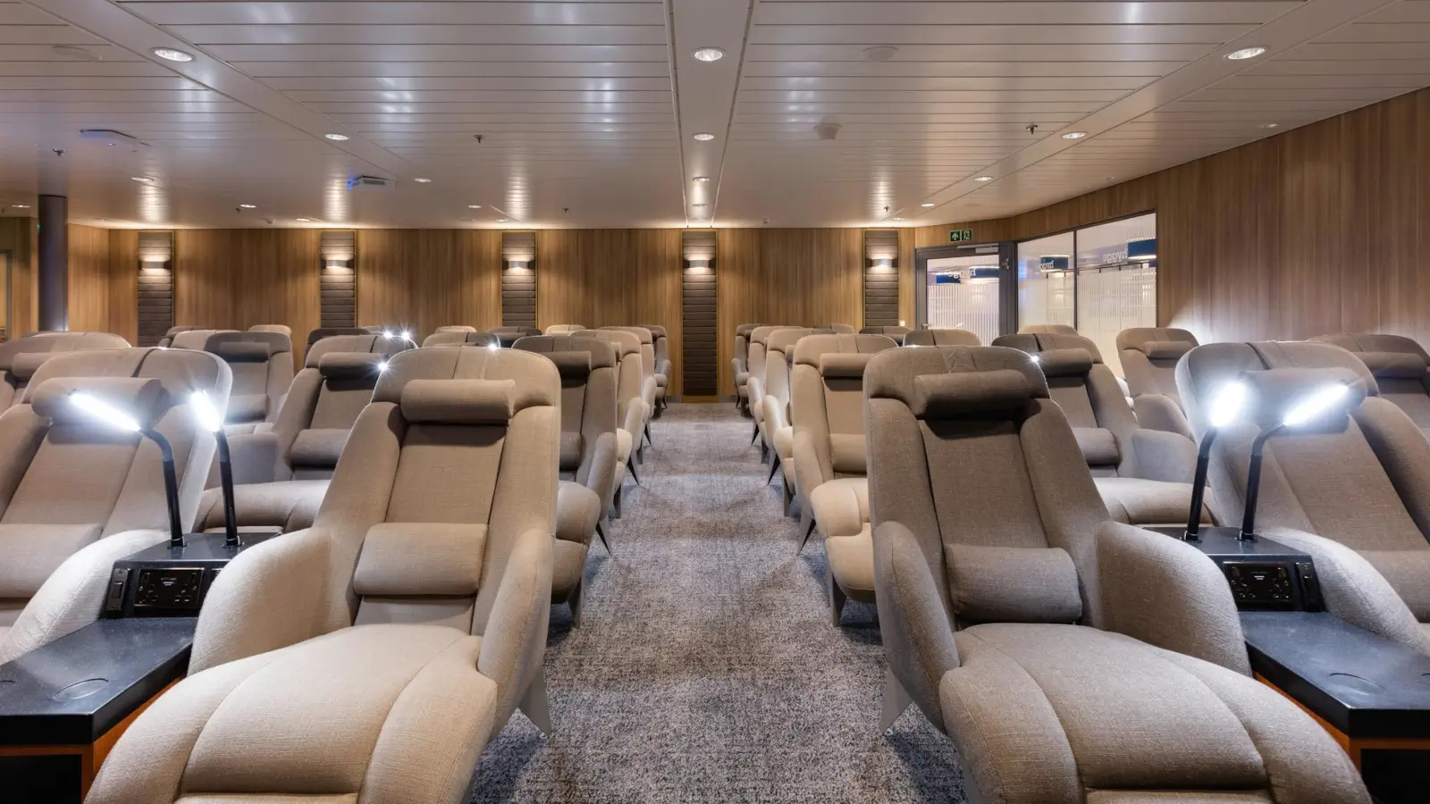 Stena Line hutten en relaxfauteuils