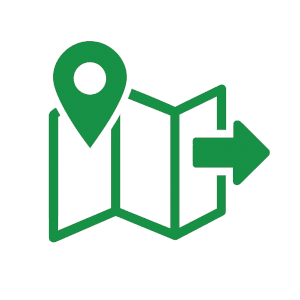 Kombinationen von Reisen und Zielen.