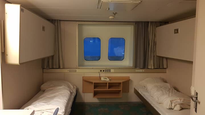 TT-Line Kajuit zeezicht 1-4 bed